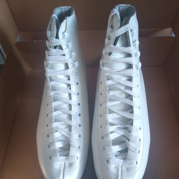 Jackson Novice II 710 Women's Size 6 White Lace Up Figure Skating Skates - Picture 8 of 9